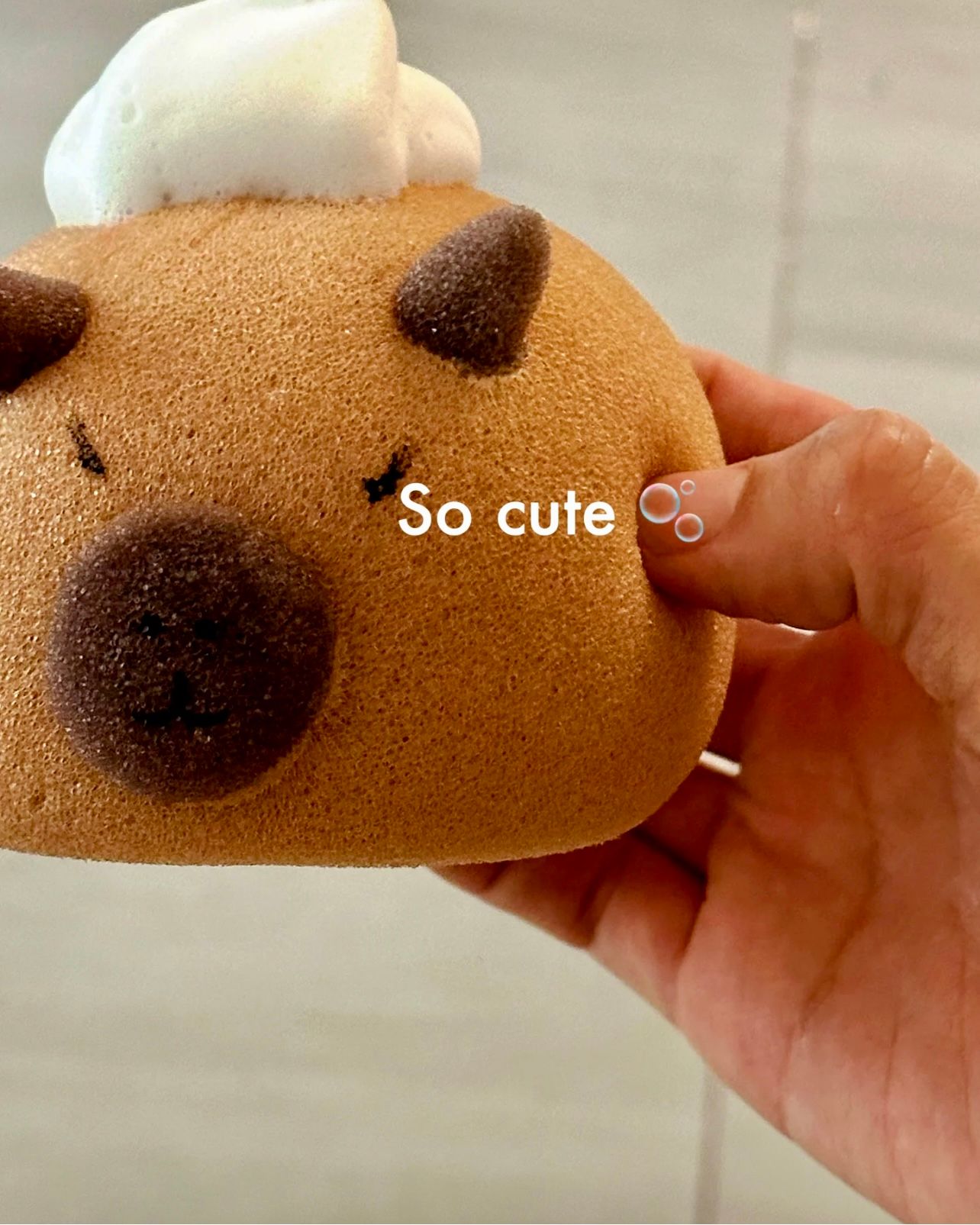  Quả Bóng Bọt Biển Tắm CapyBara 