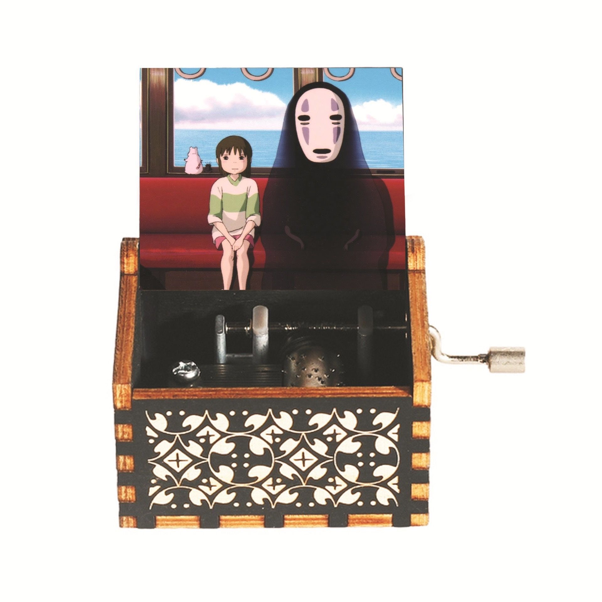  Hộp Nhạc Gỗ Spirited Away 