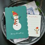  Thiệp Xmas Hoạt Hình Kèm Bao Thư 