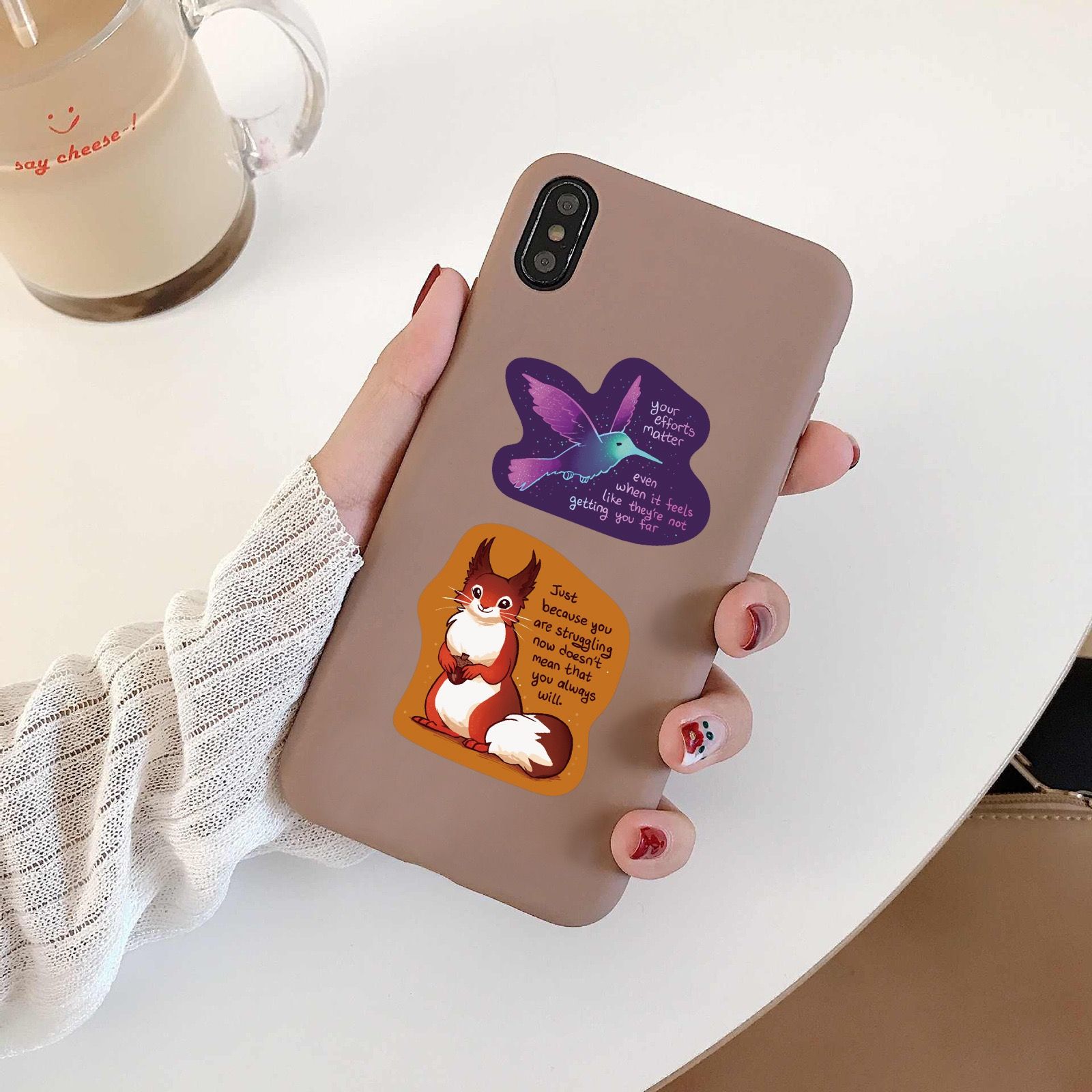  Set 50 Stickers Chữa Lành 