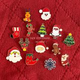  Pin Cài Giáng Sinh Happy 