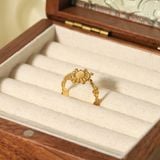  Nhẫn Đá Tự Nhiên Hoa Mặt Trời 