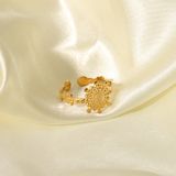  Nhẫn Đá Tự Nhiên Hoa Mặt Trời 