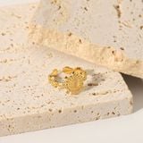  Nhẫn Đá Tự Nhiên Hoa Mặt Trời 