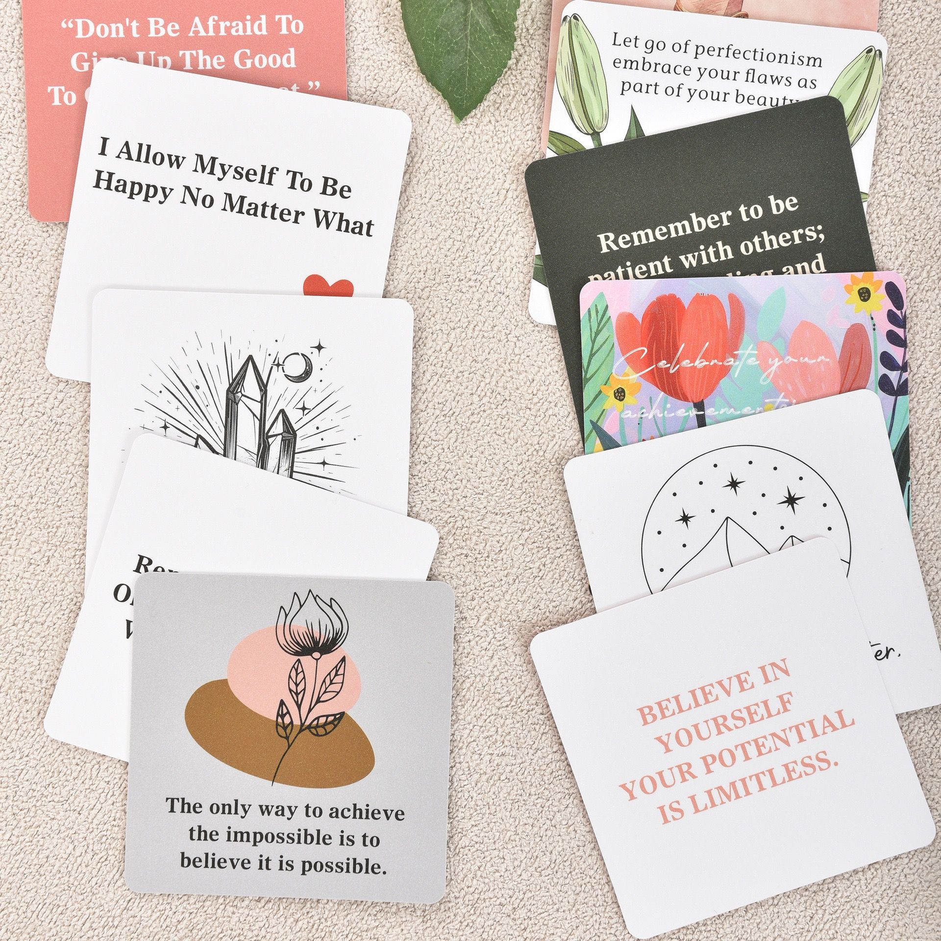  Bộ 50 Thẻ Truyền Cảm Hứng Cho Phụ Nữ 