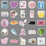  Set 50 Stickers Hàn Quốc 