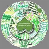  Set 50 Sticker Truyền Cảm Hứng Tiếng Anh 