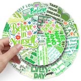  Set 50 Sticker Truyền Cảm Hứng Tiếng Anh 