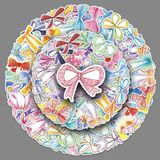  Set 50 Stickers Hàn Quốc 