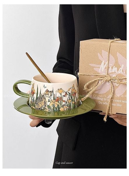  Set Tách Vẽ Tay Cat Story 