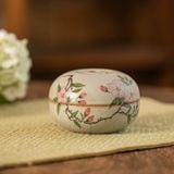  Lư Trầm Bông Đào Vẽ Tay 