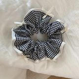  Scrunchies Ngọc Trai Nơ Kẻ 