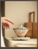  Set Ấm Trà Khổng Tước 
