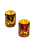  Nến Thơm Đèn LED Xmas 