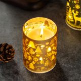  Nến Thơm Đèn LED Xmas 