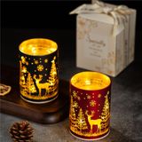  Nến Thơm Đèn LED Xmas 
