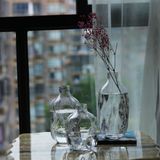  Bình Hoa Thuỷ Tinh Gợn Sóng 