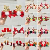 Kẹp Tóc Nhung Hươu Xmas 