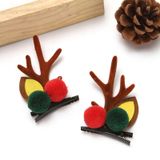  Kẹp Tóc Nhung Hươu Xmas 
