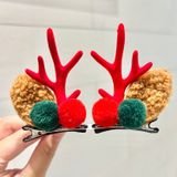  Kẹp Tóc Nhung Hươu Xmas 
