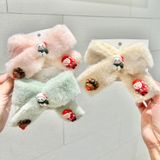  Kẹp Xmas Lông Gắn Charm 