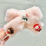  Kẹp Xmas Lông Gắn Charm 