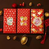  Set 6 Phong Bao Lì Xì Đỏ 