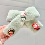  Kẹp Xmas Lông Gắn Charm 