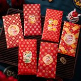  Set 6 Phong Bao Lì Xì Đỏ 