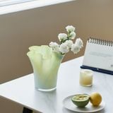  Bình Hoa Bắc Âu Xếp Ly Lượn Sóng 
