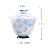  Ấm Trà Thu Hải Đường 