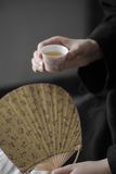  Chén Trà Hoa Lan Nhỏ Vẽ Tay 