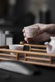  Chén Trà Hoa Lan Nhỏ Vẽ Tay 