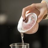  Ấm Trà Hoa Mẫu Đơn Cánh Bướm 