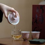  Bộ Ấm Chén Hoa Lan Nhỏ Mùa Xuân 