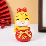  Tượng Rắn Vàng - Linh Vật May Mắn 