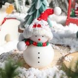  Nến Thơm Người Tuyết Giáng Sinh 