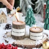  Nến Gỗ Thủ Công Retro 