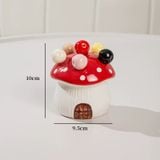  Bộ Nĩa Trái Cây Nấm Đỏ 
