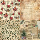  Tập Giấy Retro Xmas 