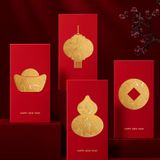  Phong Bao Lì Xì Đỏ In Nổi Cao Cấp 