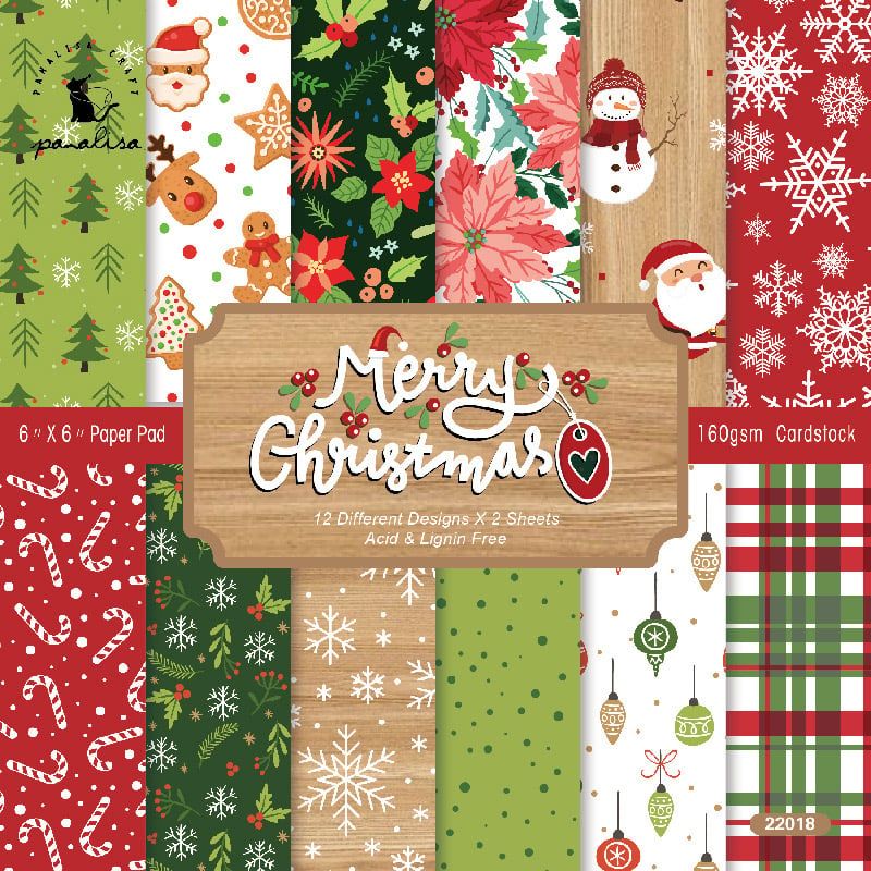  Tập Giấy Retro Xmas 