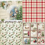  Tập Giấy Retro Xmas 