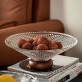  Khay Trái Cây Thuỷ Tinh 