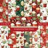  Tập Giấy Retro Xmas 