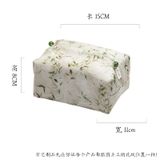  Túi Vải Thêu Đựng Khăn Giấy 