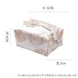  Túi Vải Thêu Đựng Khăn Giấy 