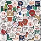  Sticker Xmas 