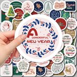  Sticker Xmas 