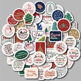  Sticker Xmas 